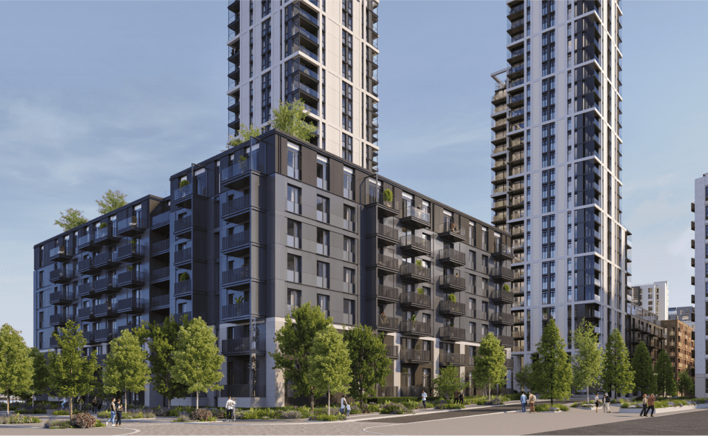 McAleer & Rushe break ground at Greenwich Peninsula development