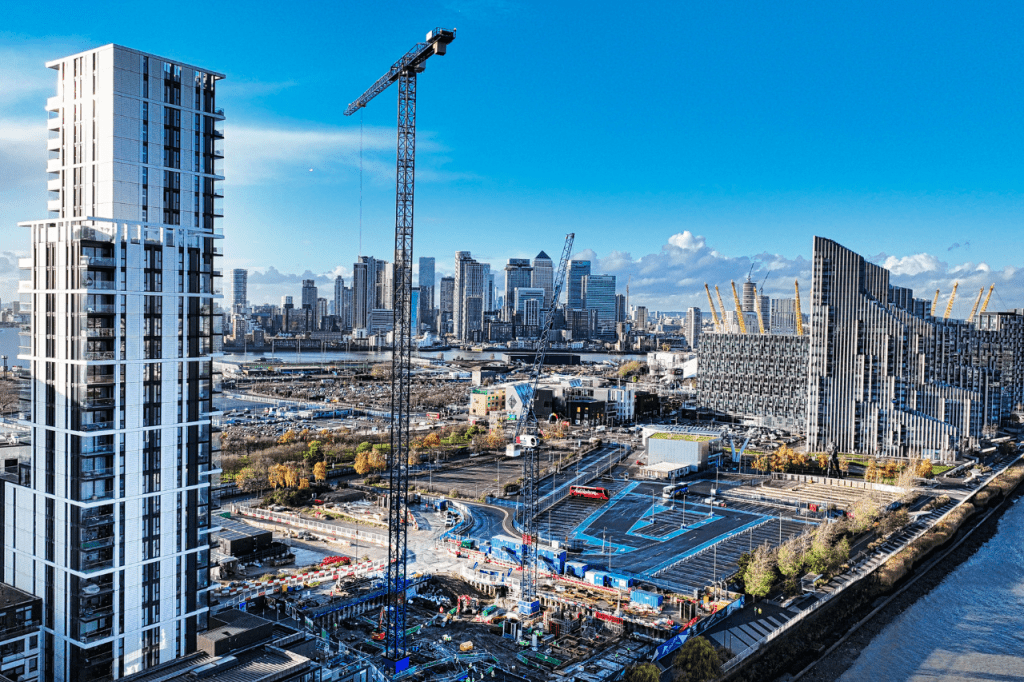 McAleer & Rushe break ground at Greenwich Peninsula development