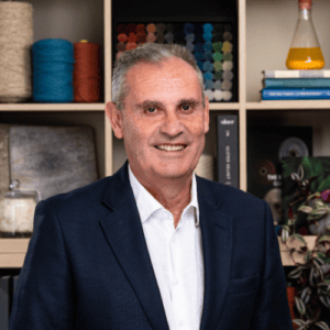 Nick Coburn CBE is Group Chief Executive Officer and Deputy Chairman of Ulster Carpets