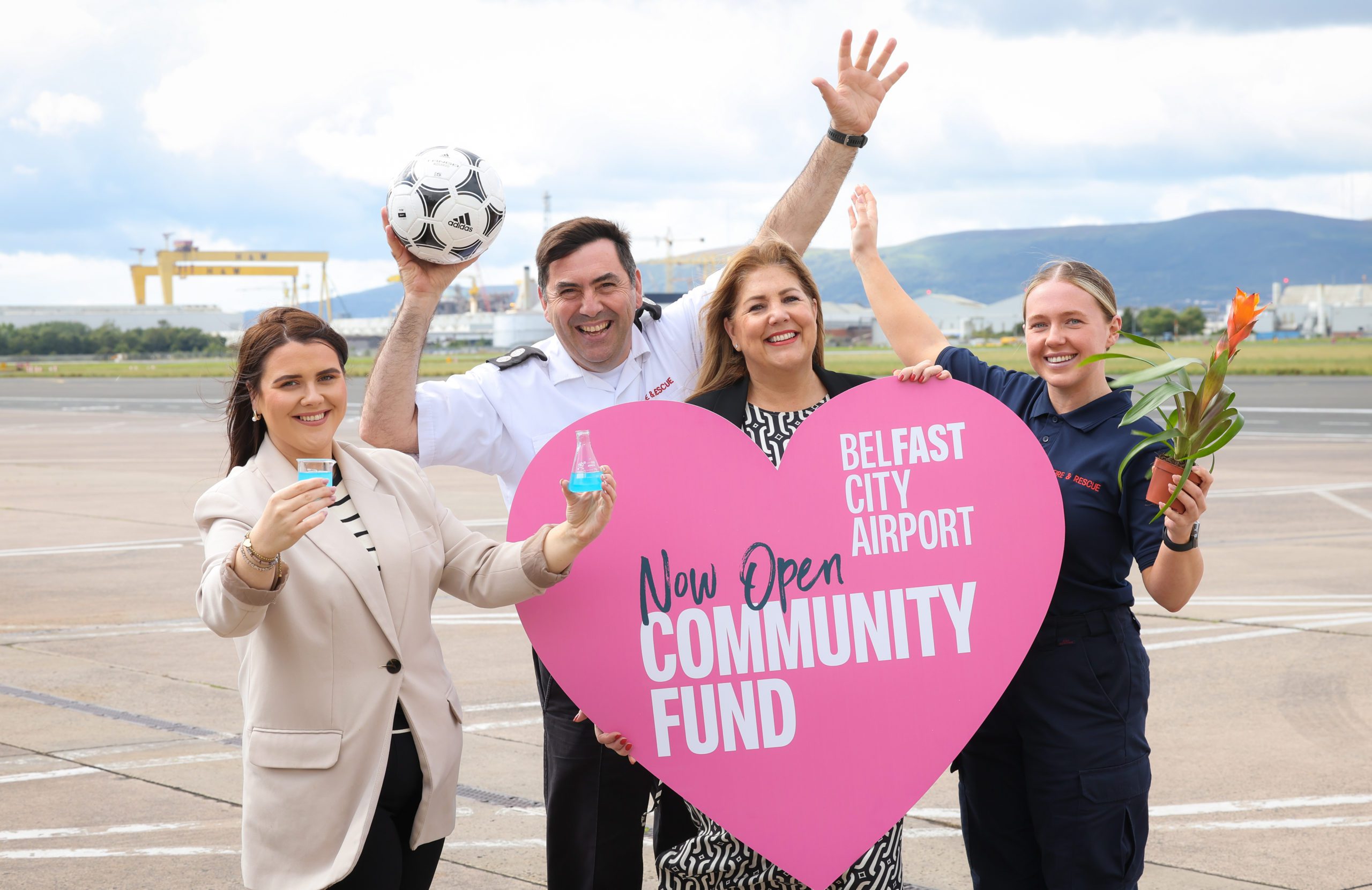 Belfast City Airport’s Community Fund, designed to provide funding to projects that have a positive impact in the local area, is now open for applications.