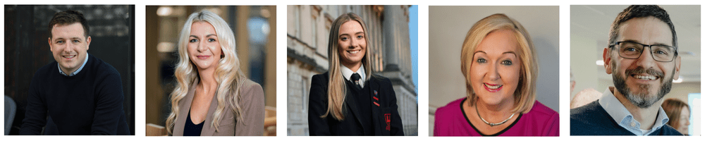 Richard Kirk, CEO & Co-Founder, Workplus Kristal Miller, Professor of Entrepreneurship & Small Business Development, Ulster University Ellen Thomson, University Student, SistersIN Kathleen O’Hare, Chair, NI Skills Council Richard Good, Director, Turnaround Project