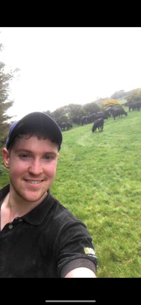 Eóin Lynch at his farm.