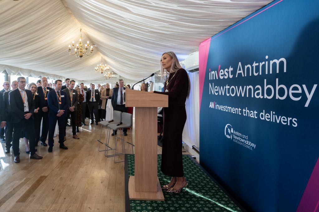 London, UK. 10 December 2025.
Invest Antrim Newtownabbey event at The House of Commons, Westminster.
Photo: David Mirzoeff